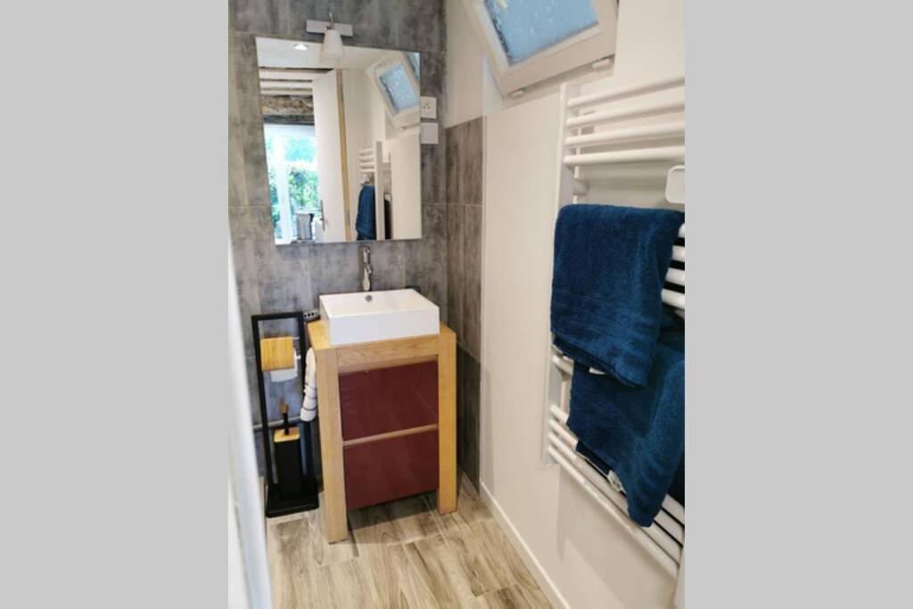 Le 3 De Coeur Avec Terrasse Appartement Honfleur Buitenkant foto